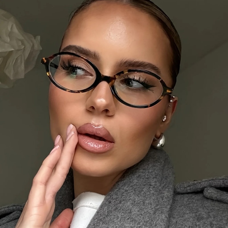 Vintage Fashion Enthusiasts - Owalne okulary przeciwsłoneczne w stylu vintage,