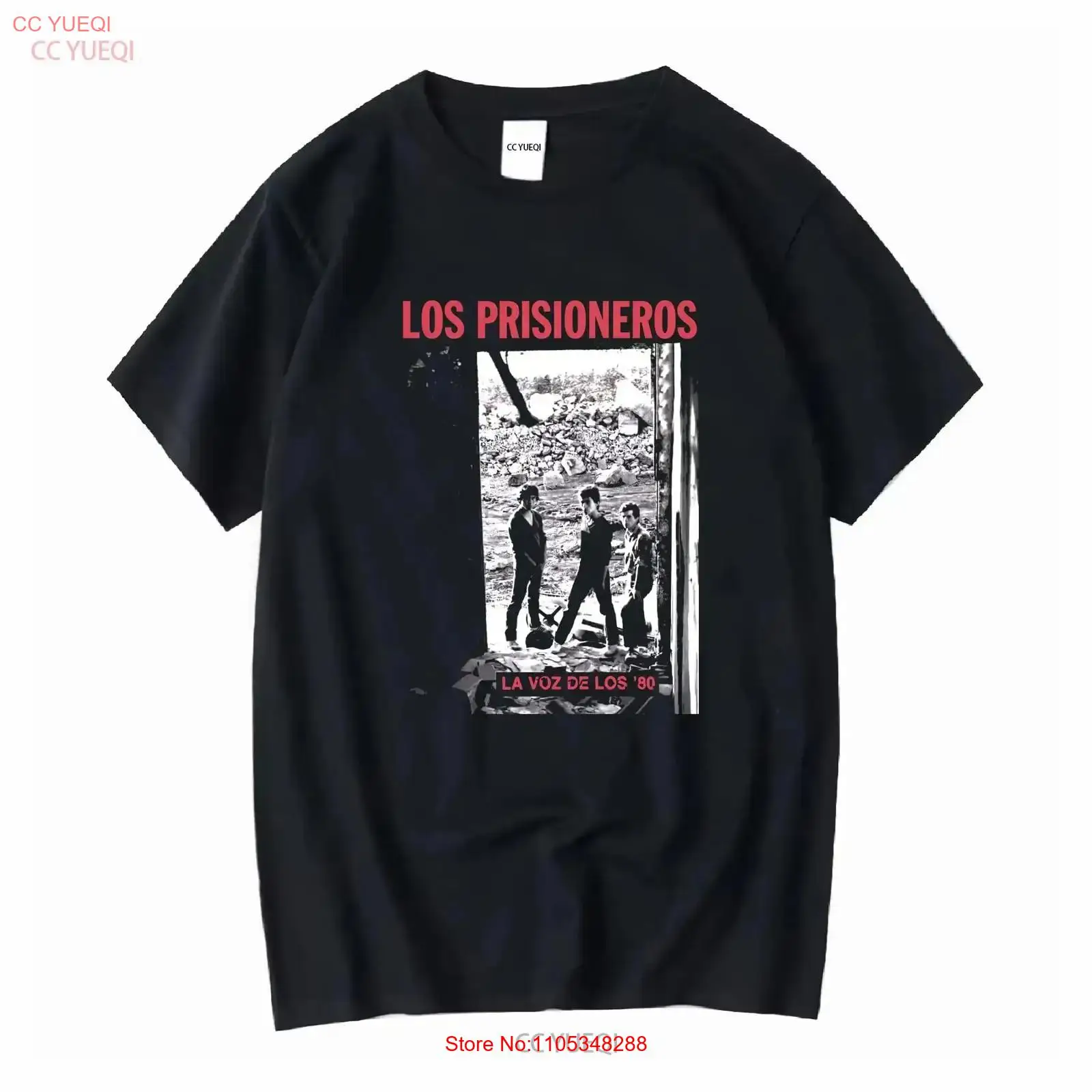 Vintage Fashion Jersey - Koszulka Los Prisioneros LA Voz Se