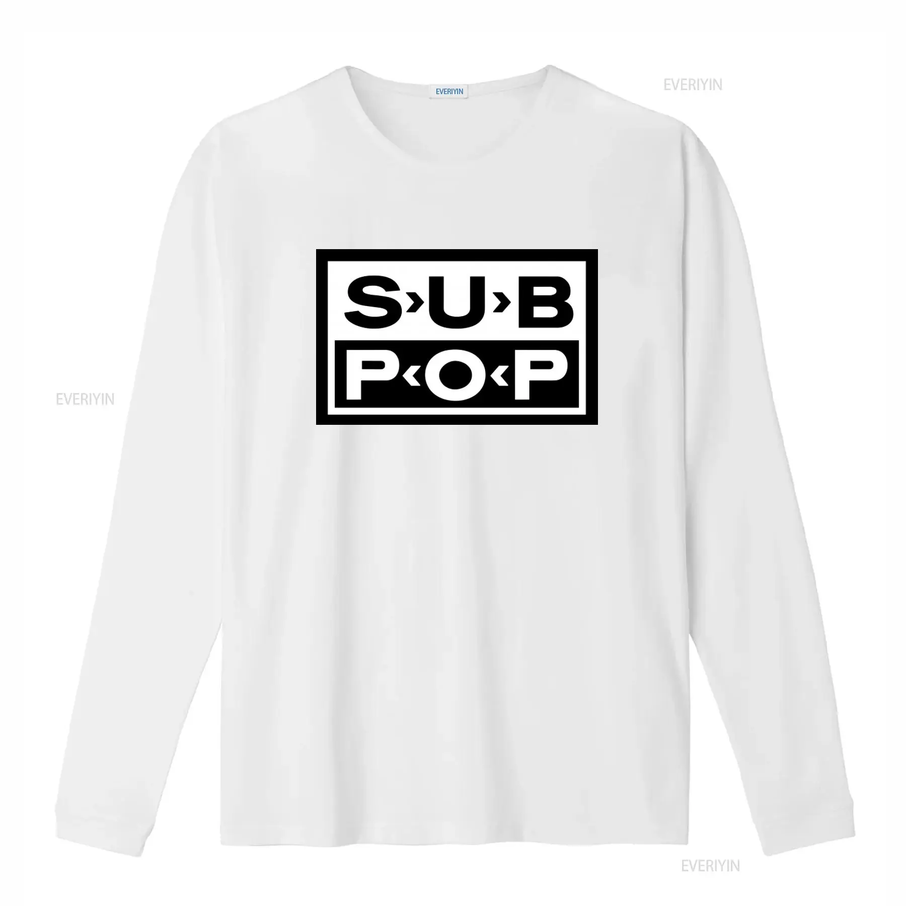 Koszulka Sub Pop Logo, czarna  – Vintage Fashion Jersey recenzja i cena