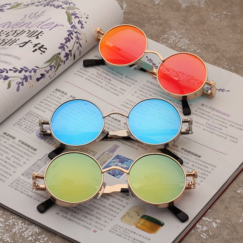 Metalowe steampunkowe okulary  – Vintage Fashion Enthusiasts recenzja i cena