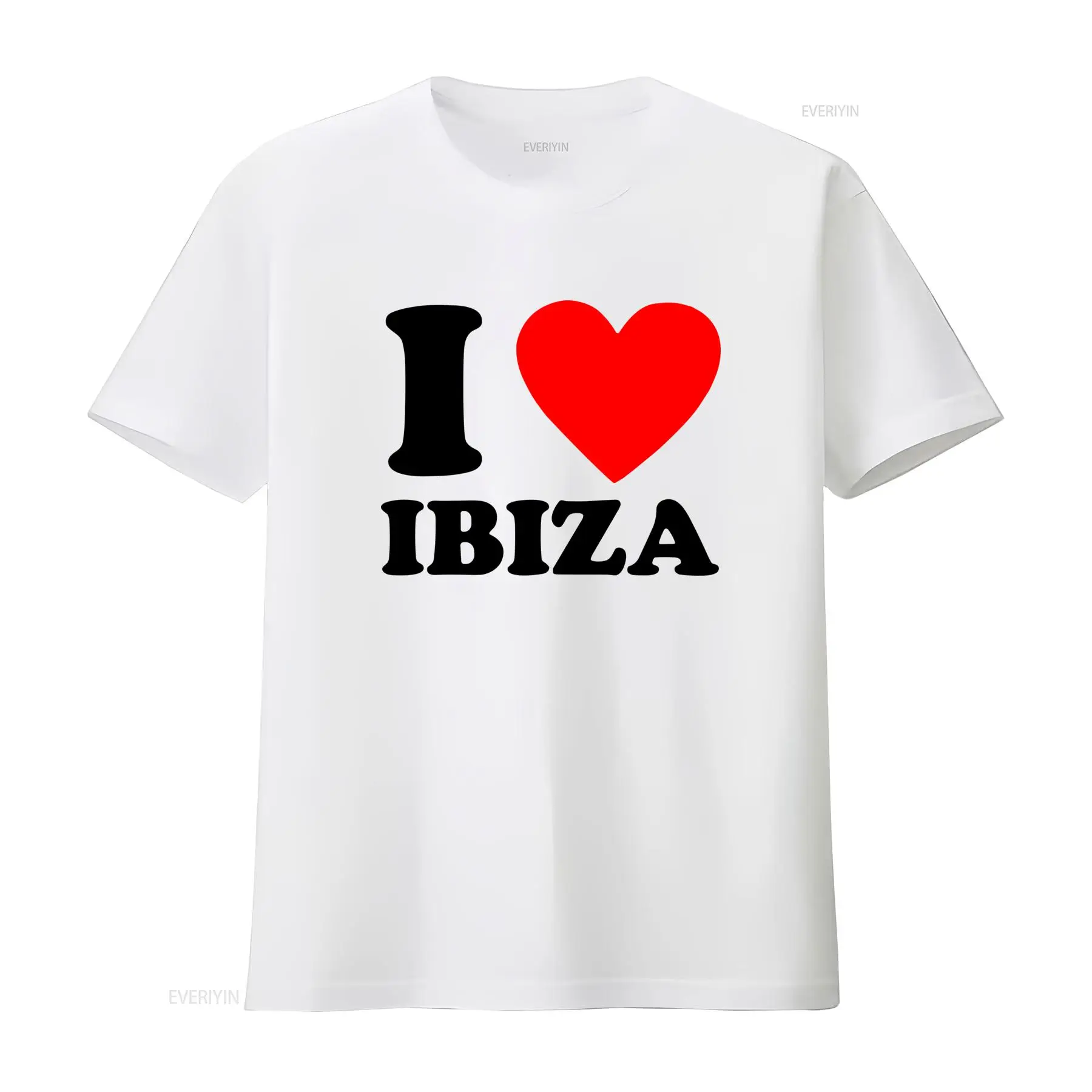 Koszulka I Love Heart Ibiza Ho – Vintage Fashion Jersey recenzja i cena