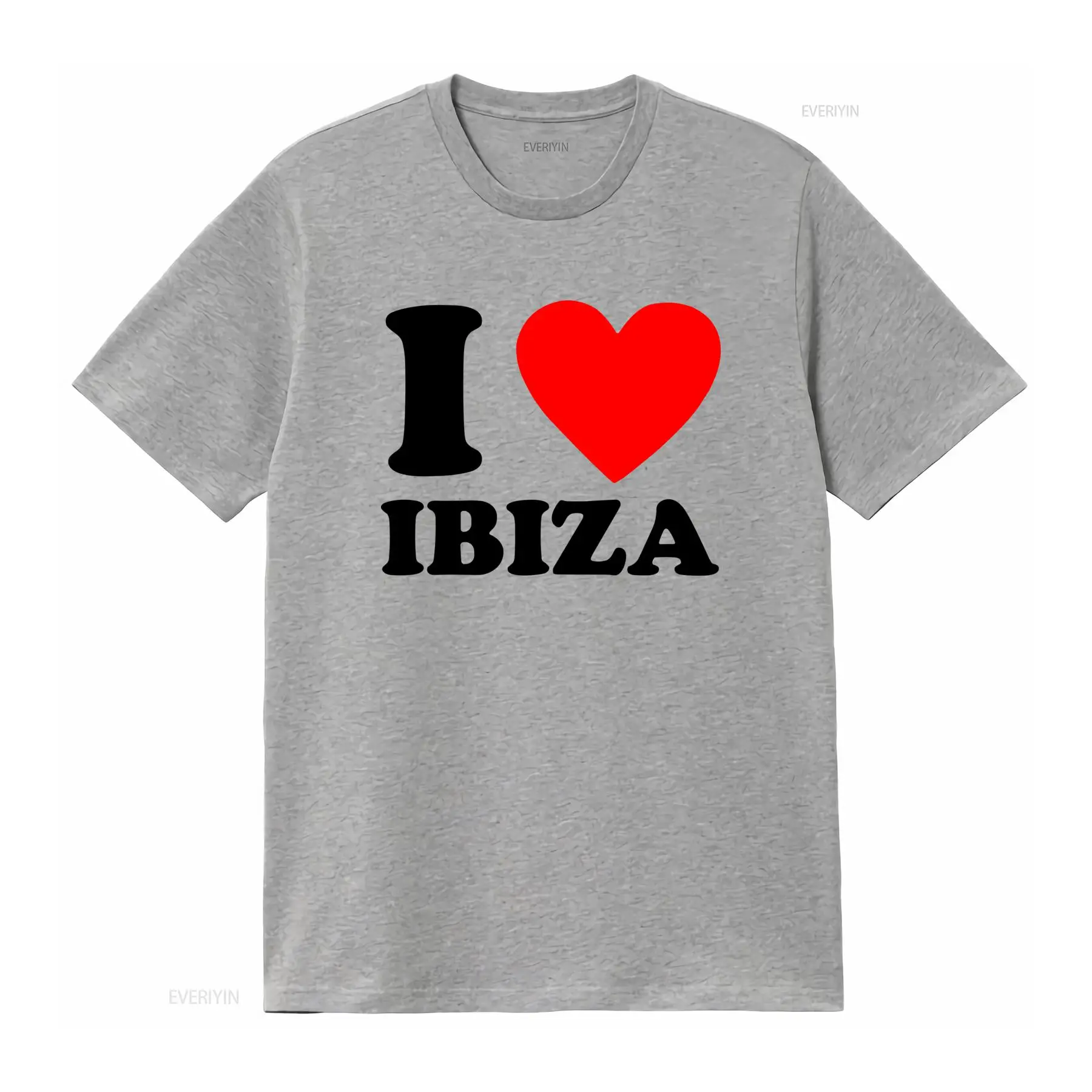 Koszulka I Love Heart Ibiza Ho – Vintage Fashion Jersey recenzja i cena