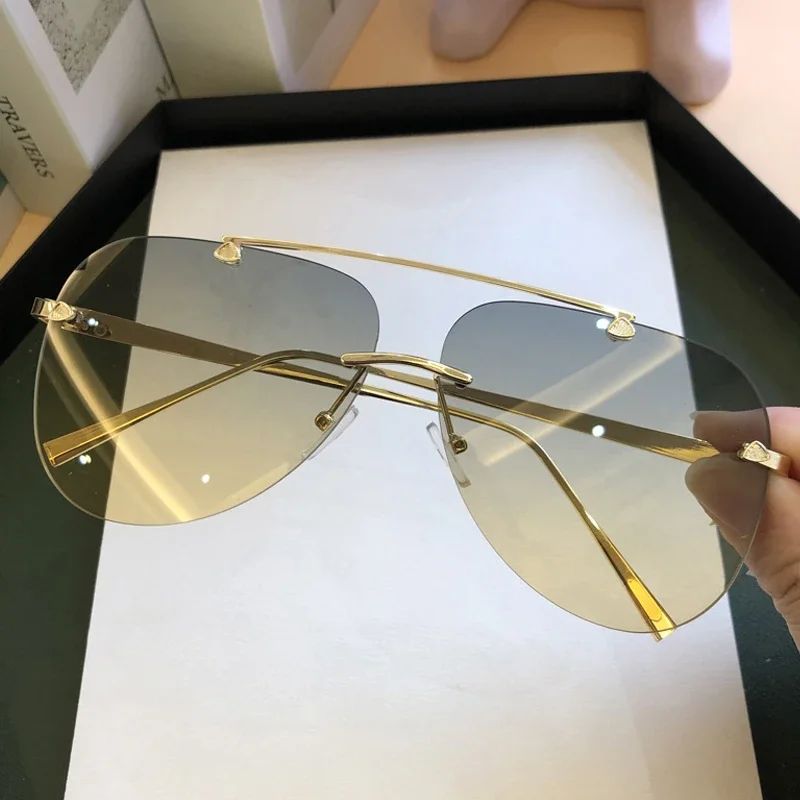 Klasyczne, bezramkowe okulary  – Vintage Outdoor Fashion recenzja i cena