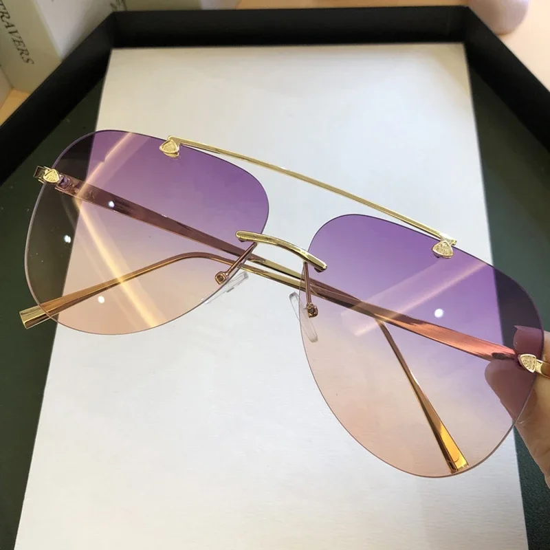Klasyczne, bezramkowe okulary  – Vintage Outdoor Fashion recenzja i cena